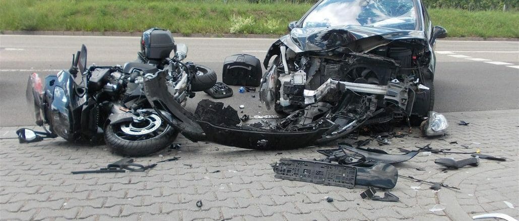 Motorradunfall Quelle Polizei