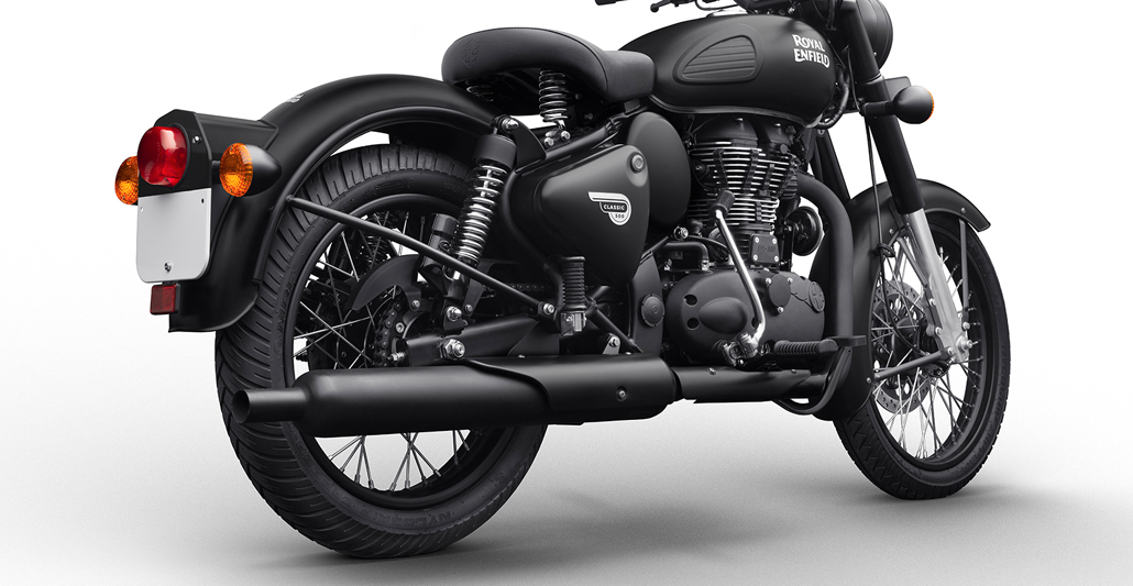 royal enfield 500 cc matt black