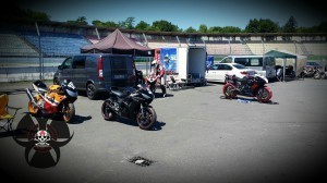 Rennmotorräder in Hockenheim