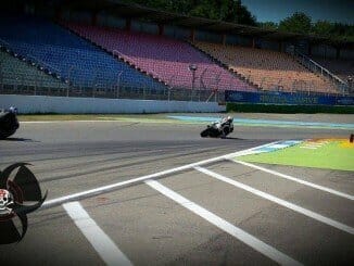 Hockenheim, erste Rechts nach Start und Ziel