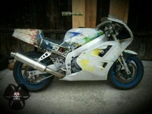 Rennmotorrad Kawasaki ZXR 400