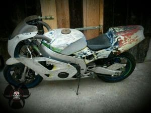 Rennmotorrad Kawasaki ZXR 400