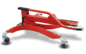 Review ConStands central stand (Motorcycle stand) 4 ConStandsPower_rot_geklappt