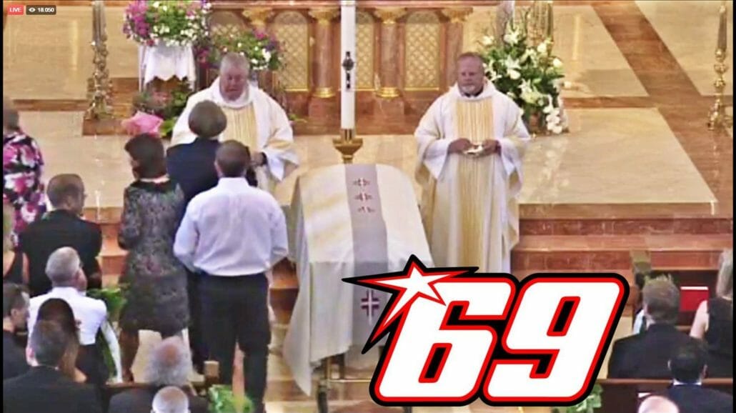 Nicky Hayden Beerdigung #69