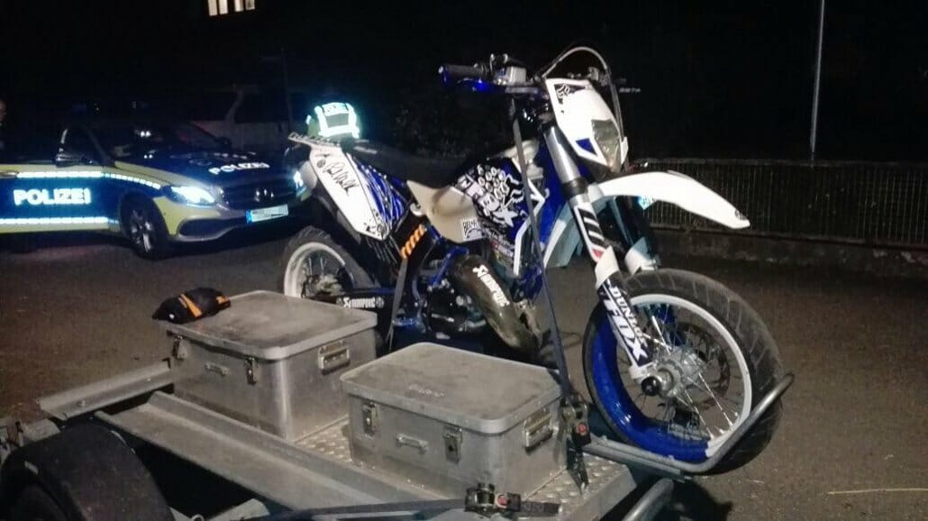 Polizei beschlagnahmt Motorrad - MotorcyclesNews