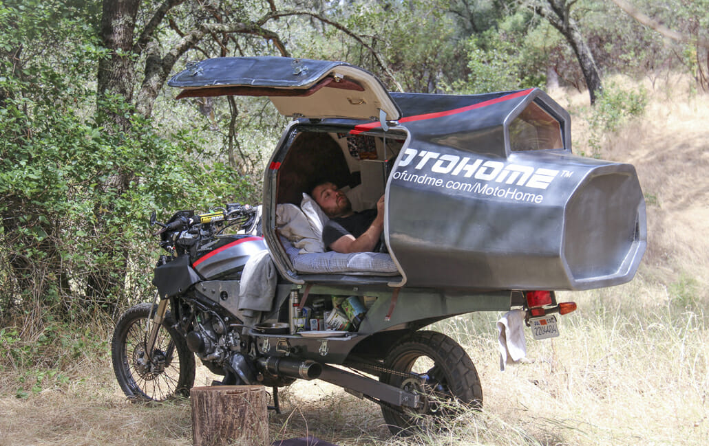 Motorrad als Wohnmobil – MotoHome – Motorcycles News (1)
