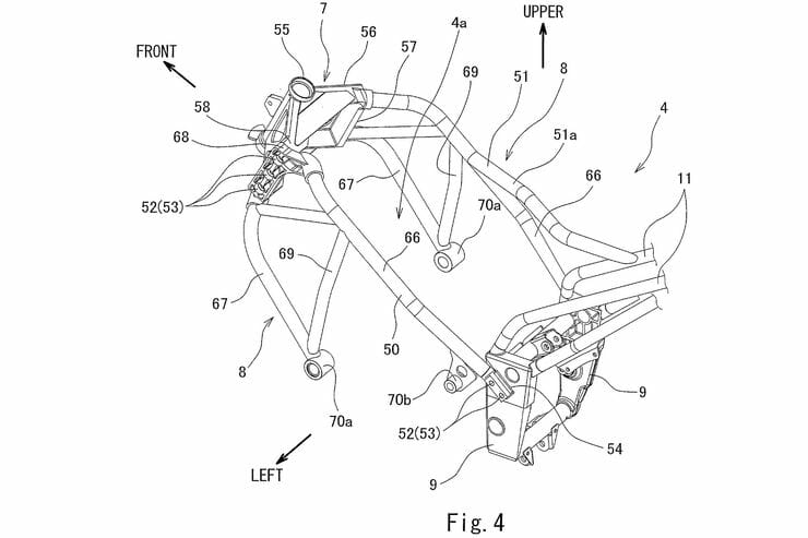 Kawasaki Elektro-Patente 32 Kawasaki Elektro Patentzeichnung Motorcycles News Motorrad Nachrichten App 1