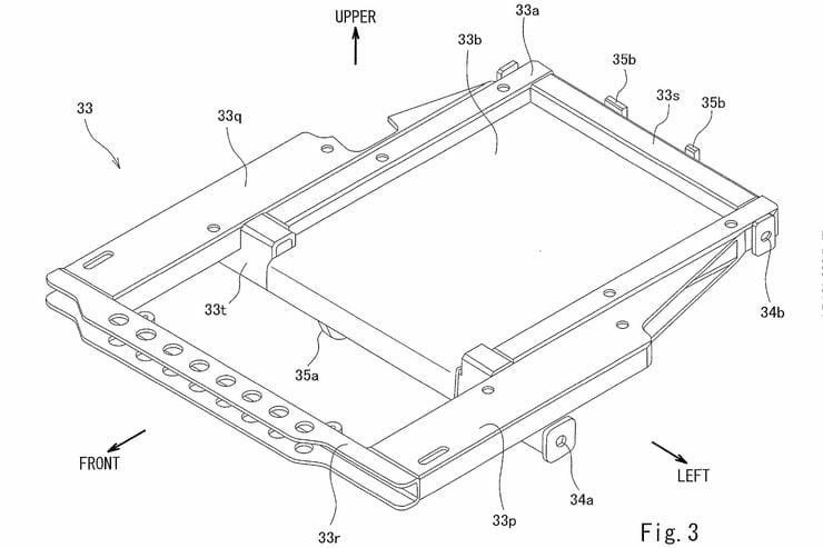 Kawasaki Elektro-Patente 38 Kawasaki Elektro Patentzeichnung Motorcycles News Motorrad Nachrichten App 7