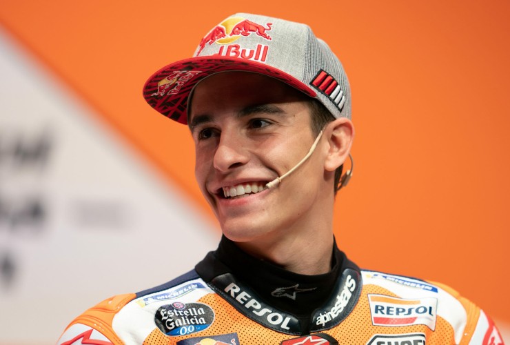 Marc Marquez gibt ein Update zu seiner Verletzung 66 2019 rht presentation 02052