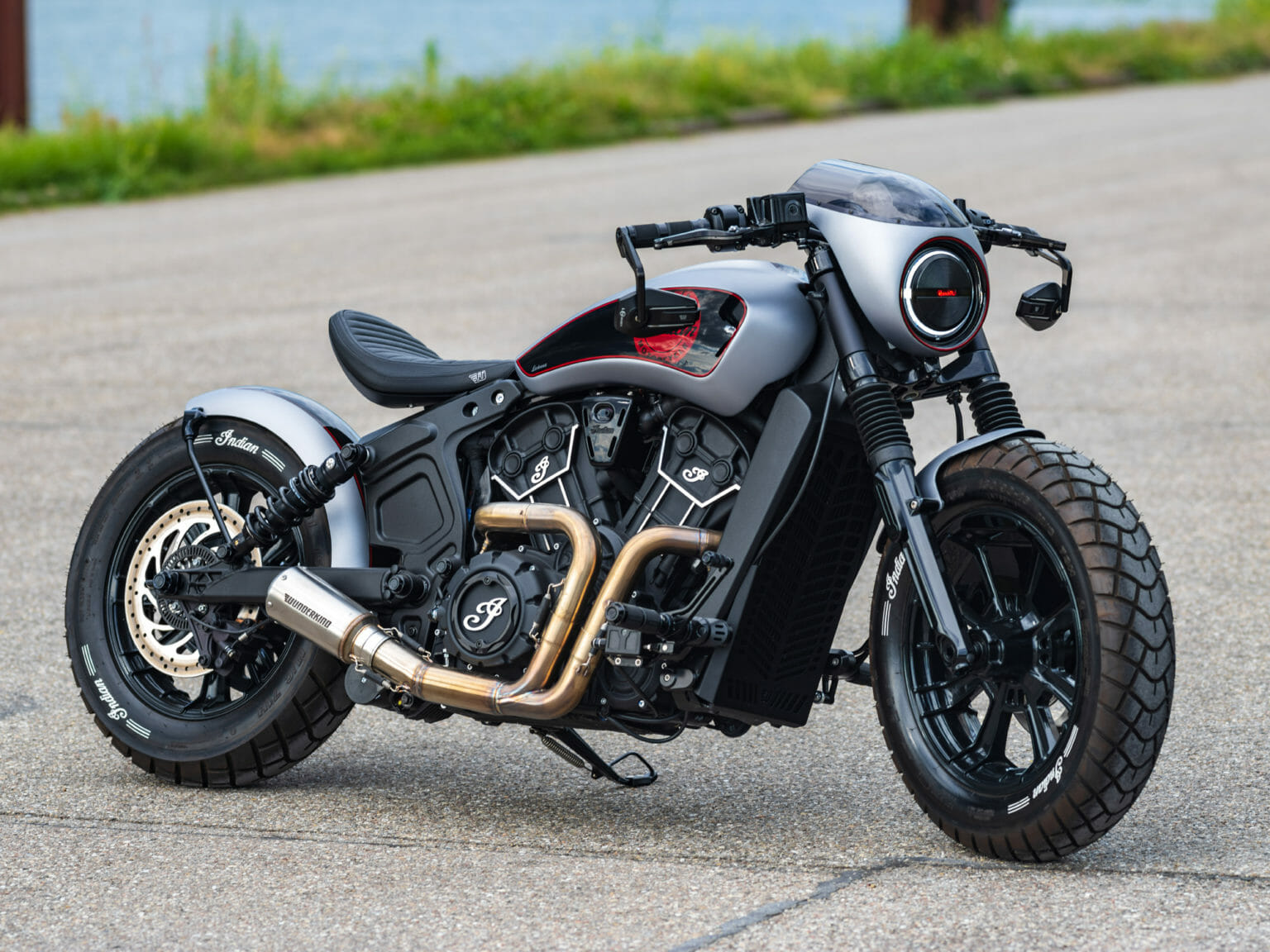 WUNDERKIND Custom  Indian Scout  Bobber Newchurch THREE 