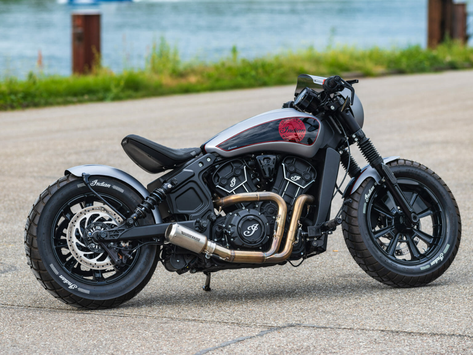 Wunderkind Custom „indian Scout Bobber Newchurch Three“ › Motorcyclesnews Motorcycle Magazine 5842