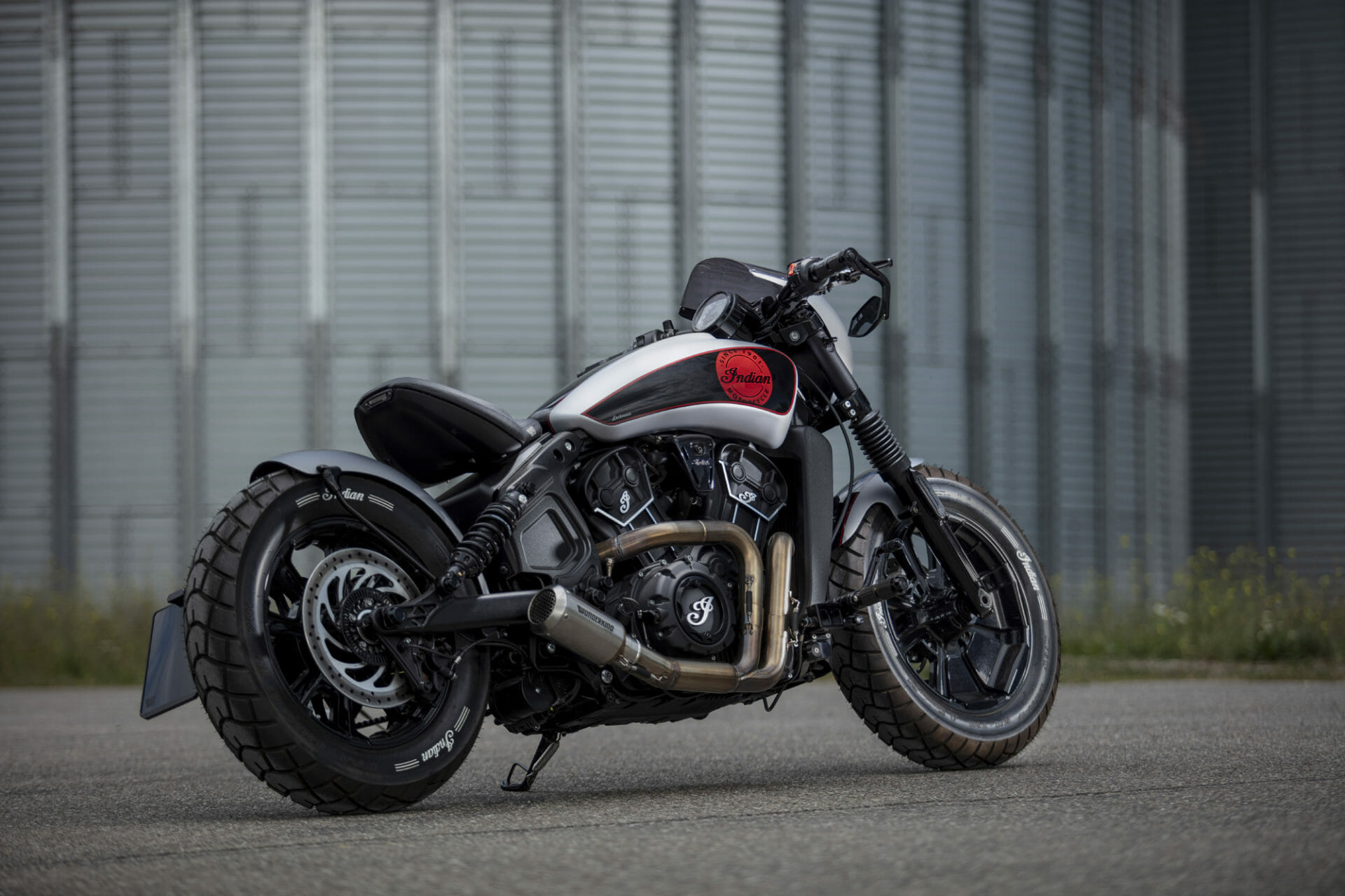 Wunderkind Indian Scout Bobber Photos