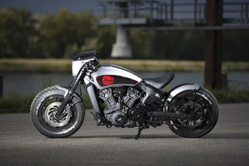 Wunderkind Custom Indian Scout Bobber Newchurch Three Motorcycles News Motorcycle Magazine