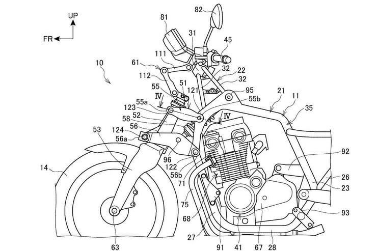 Patent Does Honda Want To Deviate From The Traditional Fork Motorcycles News Motorcycle Magazine
