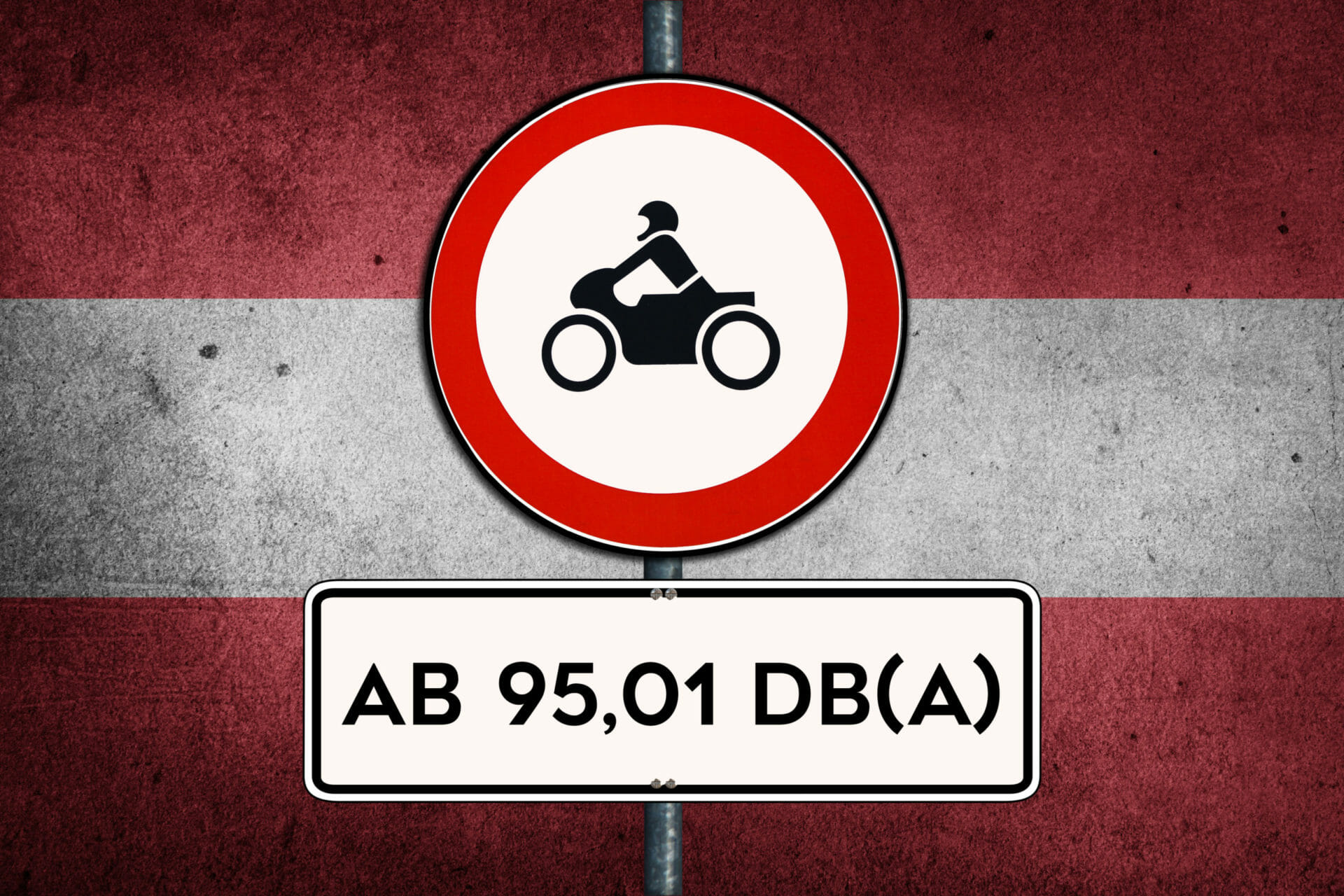 Tirol Motorradfahrverbot 95db