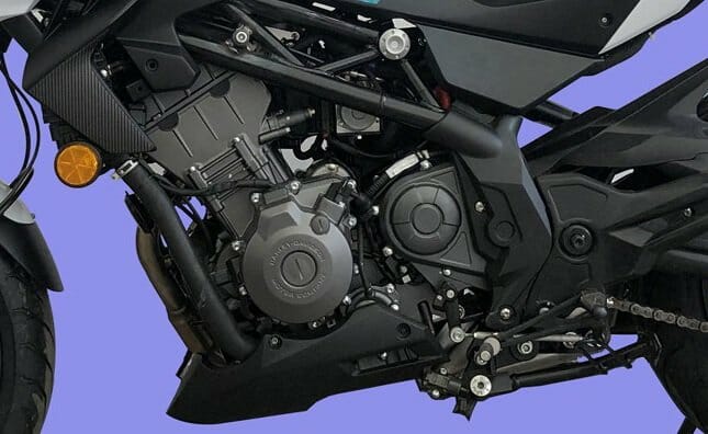 Harley Davidson HD350 Quinjiang Benelli 350S 2