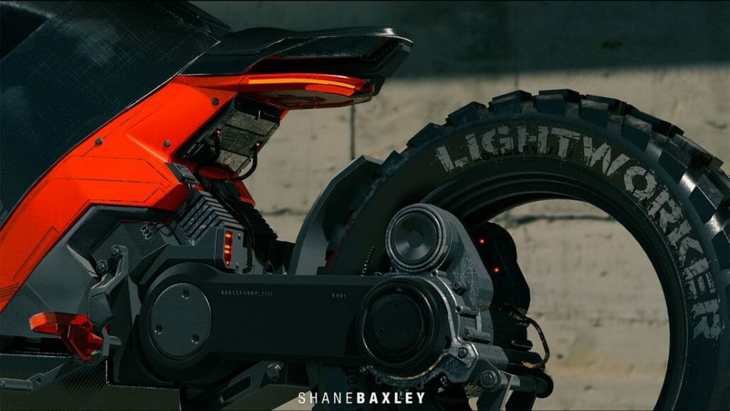 Shane Baxley Elektromotorrad 1
