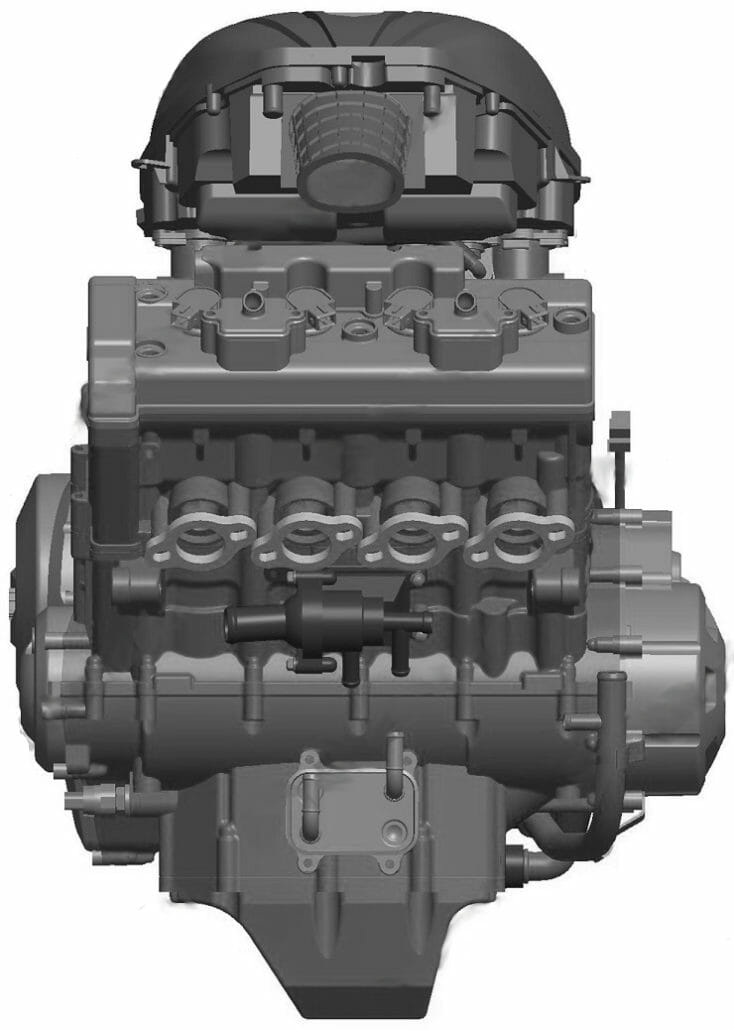 F-120  SC FOUR CYCLEエンジン Saito Engines FG-120TS 120cc 4-Stroke Twin-Cylinder Gasoline