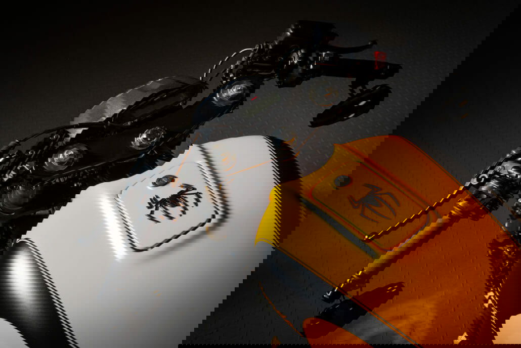 "The Spider" by KrisBiker 30 KrisBiker The Spider Honda CB750 F2 2