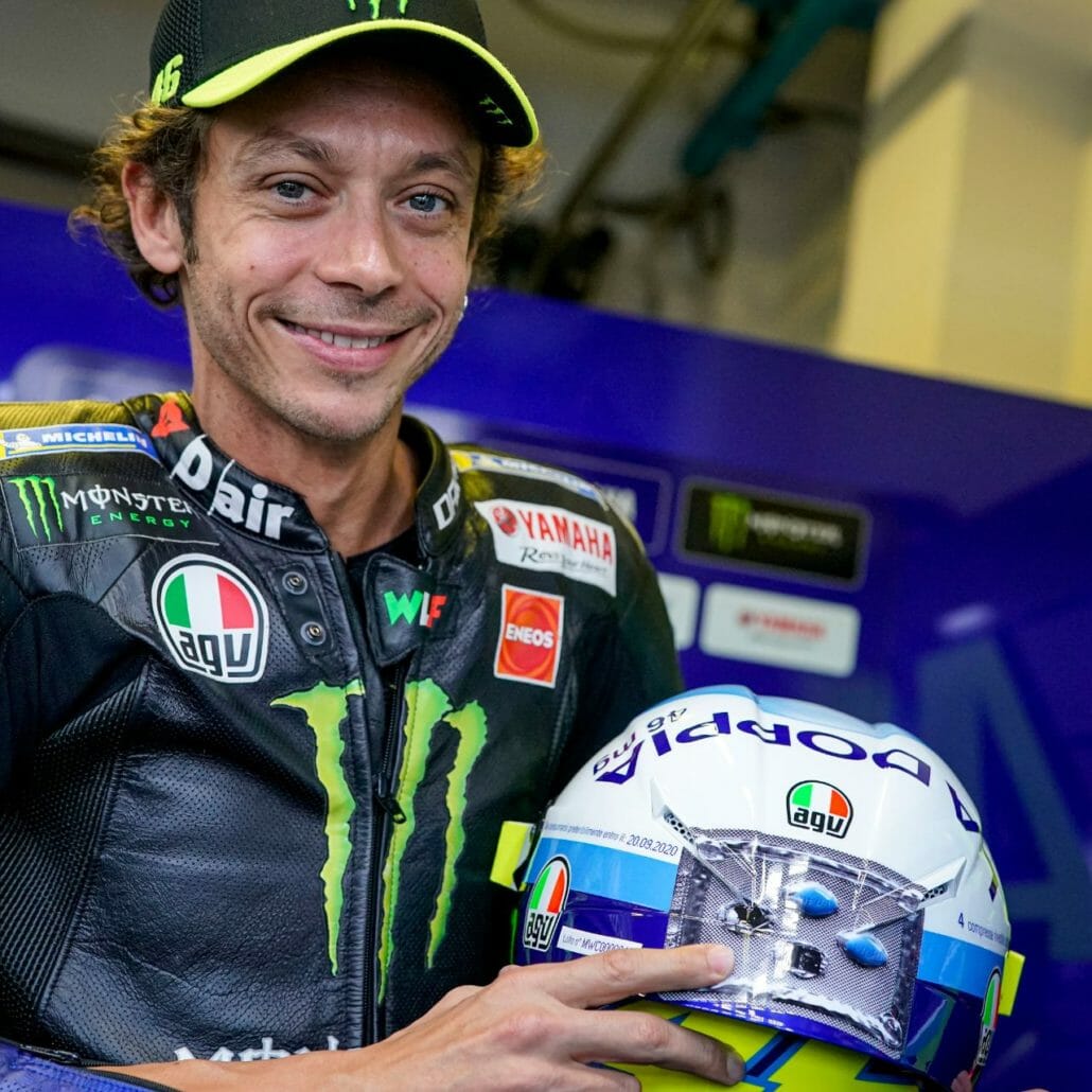 Valentino Rossi After Motocross Accident In The Hospital