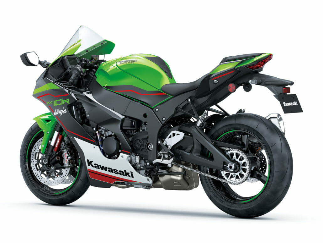 Kawasaki Ninja ZX-10R & ZX-10RR 2021 with modified front and minor