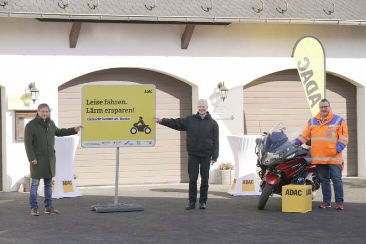 ADAC Pilotprojekt gegen laute Motorräder im Gelbachtal 2 ADAC Pilotprojekt gegen laute Motorraeder im Gelbachtal