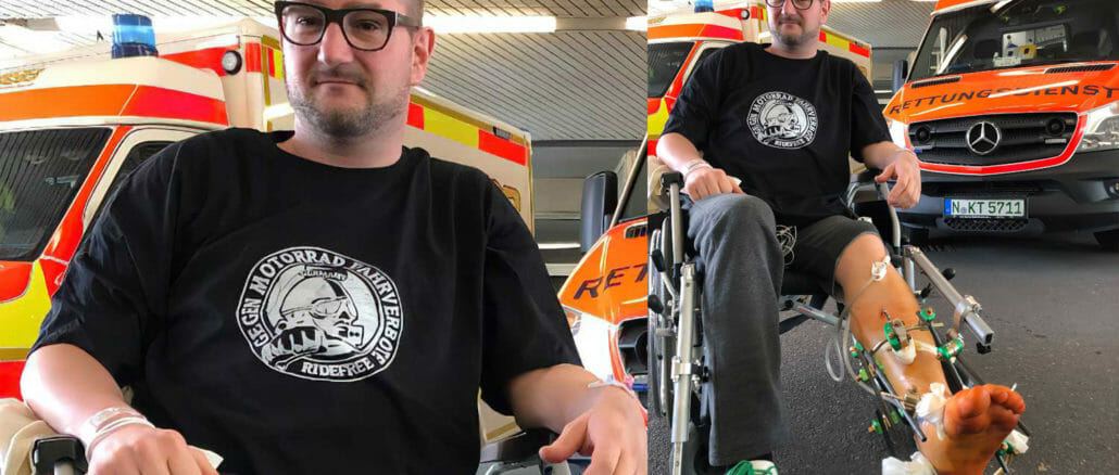 Unfall Demo Nürnberg 2
