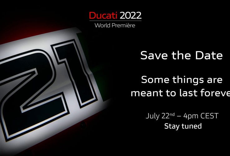 Presentation - Ducati special model #21 48 SaveTheDate DWP2022 SpecialEpisode UC308033 High