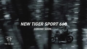 Triumph Tiger Sport 660 angeteasert