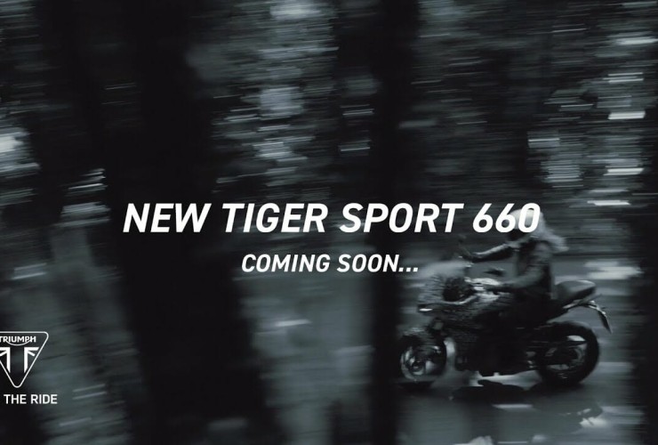 triumph tiger sport 660 teased