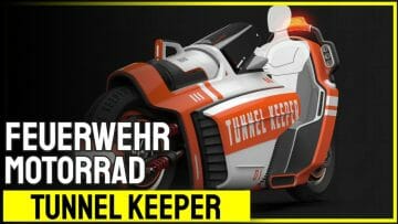 Tunnel Keeper – das Feuerwehr-Motorrad