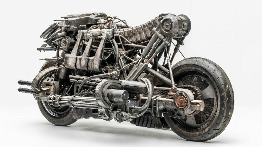 Legendäre Hollywood-Fahrzeuge im Peterson Museum in Los Angeles 48 Moto Terminator 3
