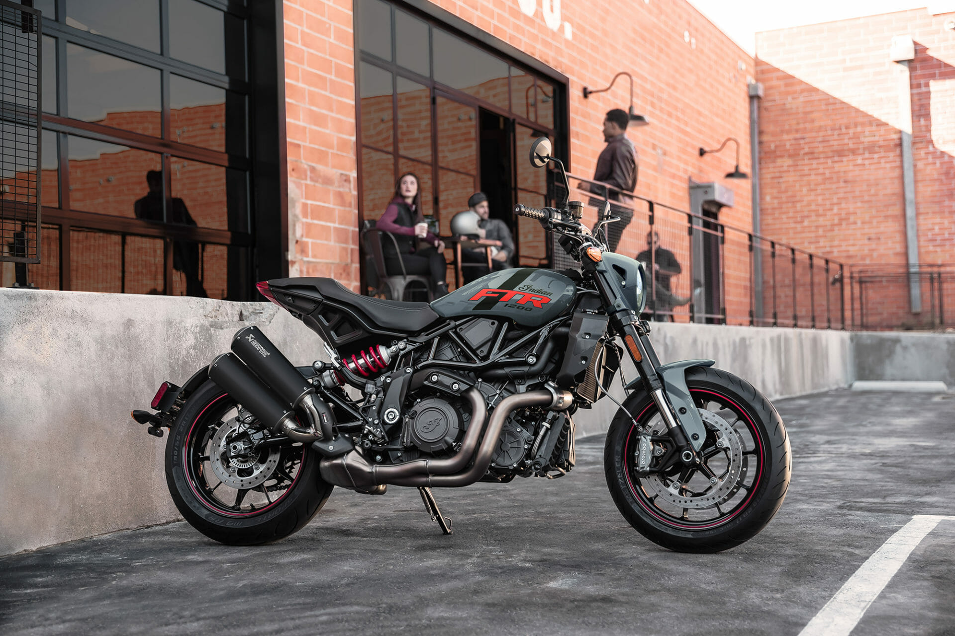 Indian FTR Stealth Gray Special Edition 2022 3