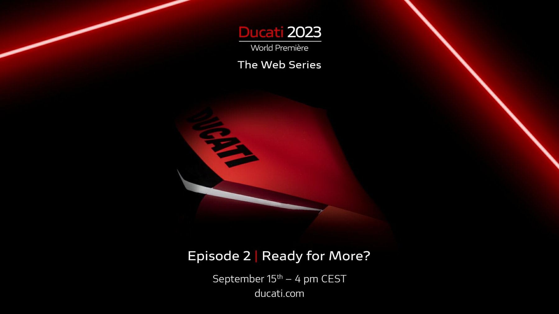 Ducati World Première 2023 – Episode 2: Ready for More? - Motorcycles ...