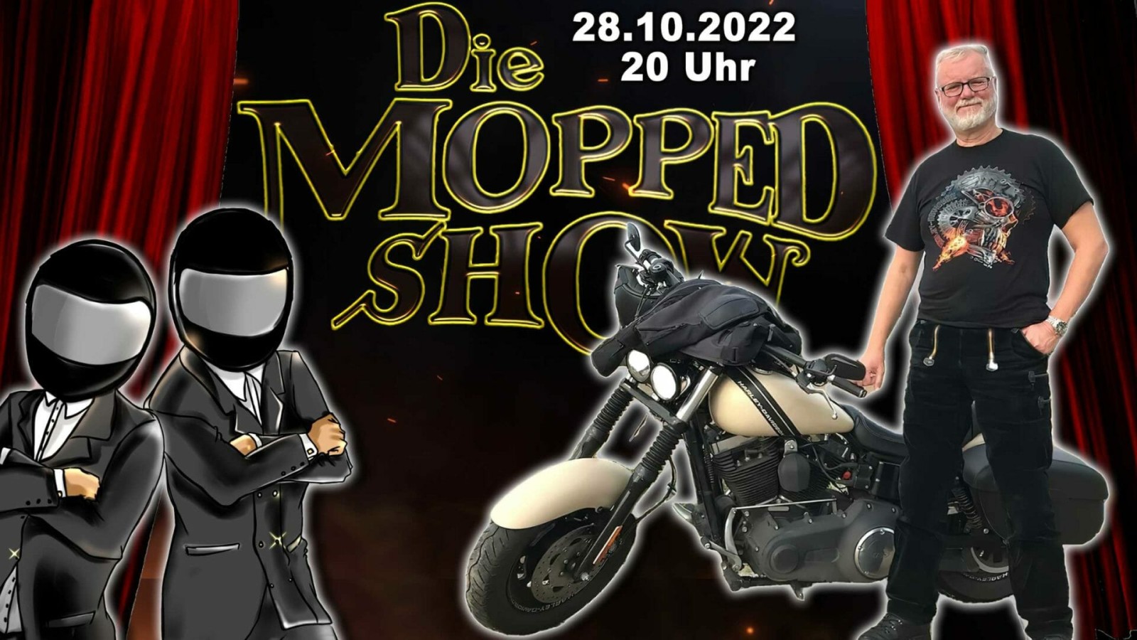 Mit Autor Ralf Heinsohn über den BikerRoman "Falscher Sohn und echte Tochter" - Die Mopped Show #56 25 Template 29