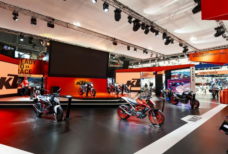 Namenswechsel und Führungsumbau: Pierer Mobility AG wird zu Bajaj Mobility AG 30 KTMMessestandEICMA2019