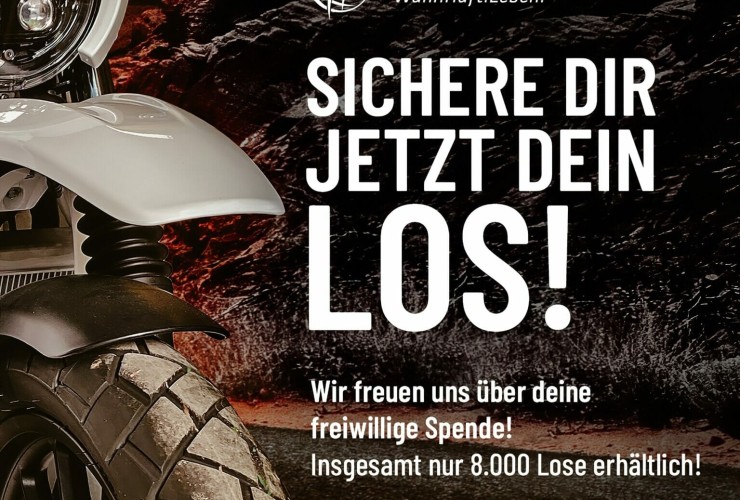 Glemseck 101: A custom bike - a good cause 51 2023 SeehausEV Honda Sabaku CL500 Scrambler Verlosung Teaser 02 1 Kopie