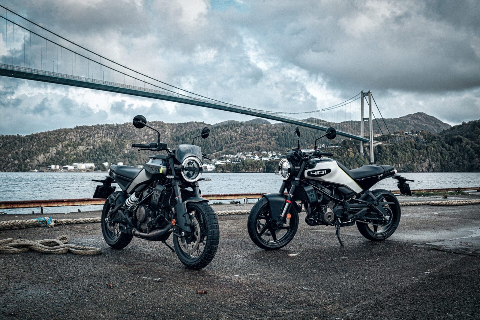 Husqvarna 2024: Neue Generation von Vitpilen und Svartpilen 25 Svartpilen 401 and Vitpilen 401 2024