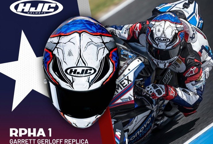 Garrett Gerloff Replica Helm: HJC stellt neues Design vor 48 Garrett Gerloff Replica 1 1