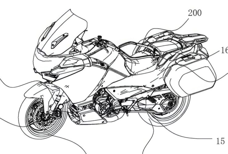 Safety on the motorcycle: CFMoto's innovative approach with seat belts 63 CFMoto Patent Gurtsystem 3 1