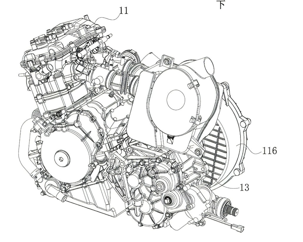 CFMoto CVT Getriebe 1 1