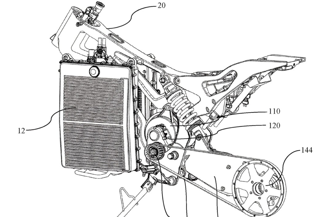 TVS Elektromotorrad Patent 2 1