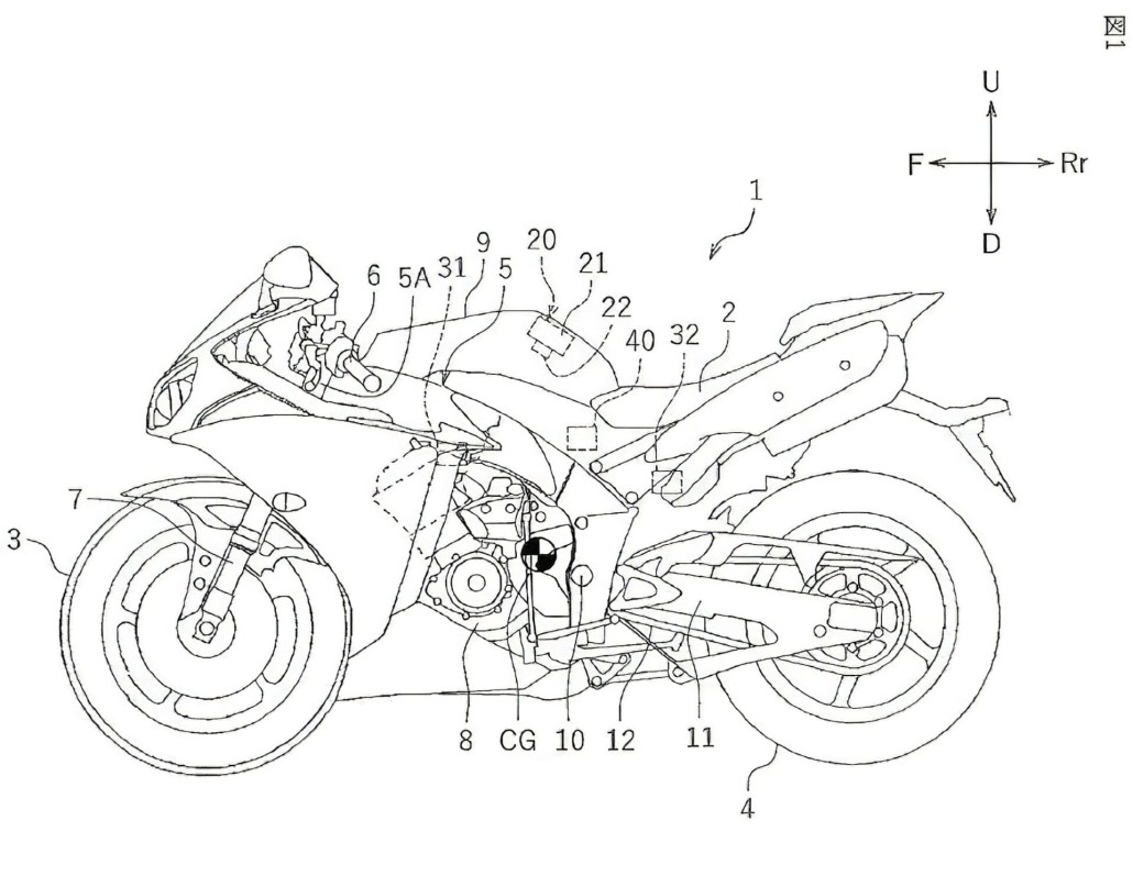 Yamaha Airbag Patent 2 1