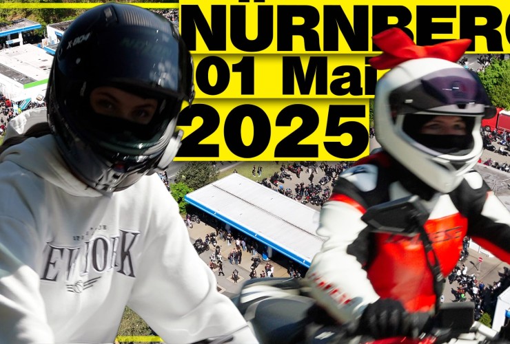 XXL biker meeting in Nuremberg: record crowds and a peaceful atmosphere at the May 2025 ride 72 01. Mai Nuernberg Bikertreffen 2025