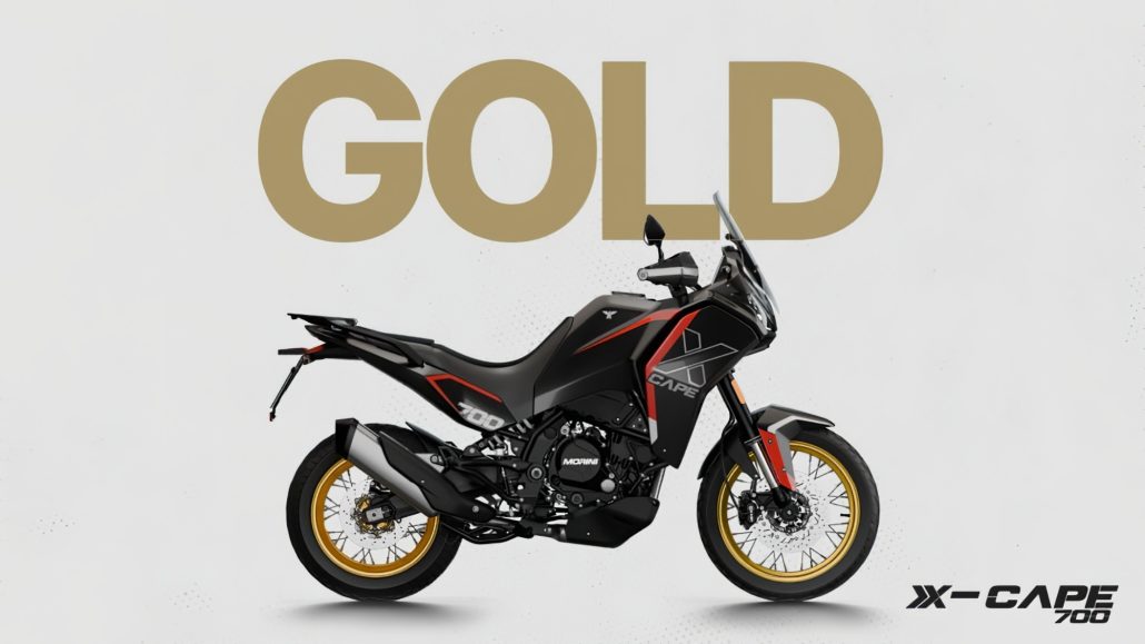 MotoMoriniX Cape700GoldEdition
