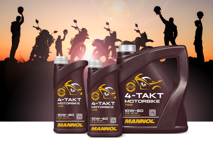MANNOL präsentiert 4-Takt Motorbike 10W-60: Hochleistungs-Motorradöl für extreme Beanspruchungen 54 MANNOL 4 Takt Motorbike 10W 60