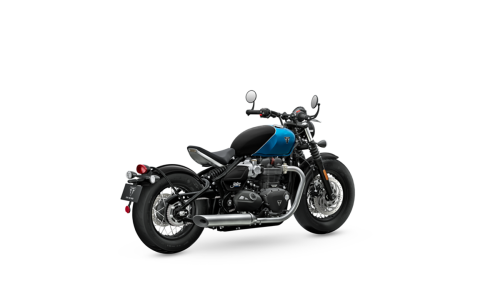 Bonneville-Bobber_MY26_Interstellar-Blue_RHS-Rear-Angle
