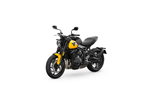 Trident-660_MY25_Cosmic-Yellow_LHS-Front-Angle